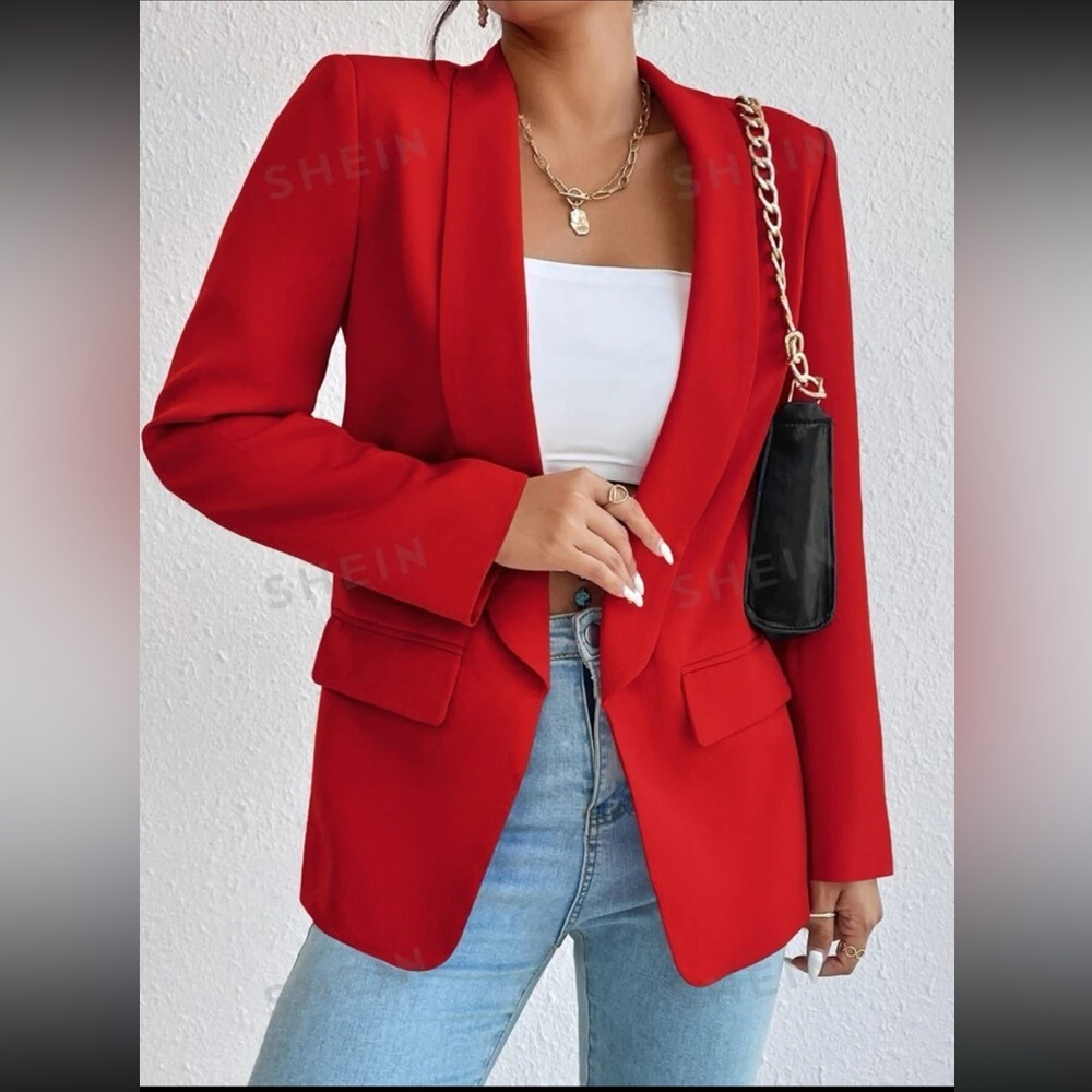 Red Blazer - Picture 3 of 3